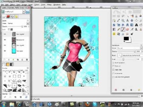 Back To The Basics Gimp Photo Editing Imvu Part Youtube