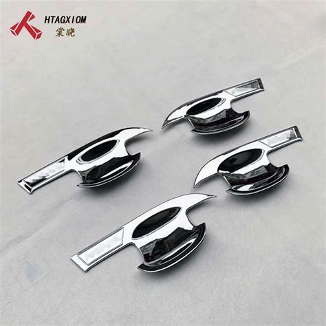 For Hyundai Kona 2018 Abs Chrome Door Handle Bowl Cover Trim Car