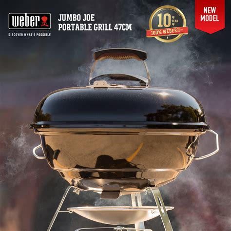 Weber Jumbo Joe With Thermometer Cookaburra Bbq