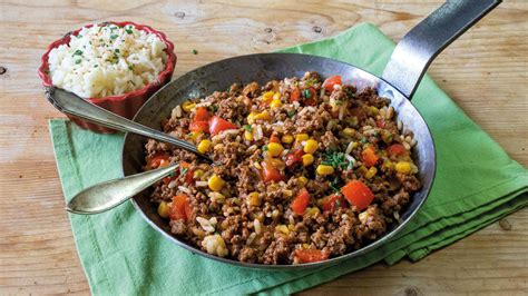 Rezept Reispfanne Mit Hackfleisch Hauptgerichte