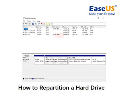 How To Repartition A Hard Drive Tutorial For Windows