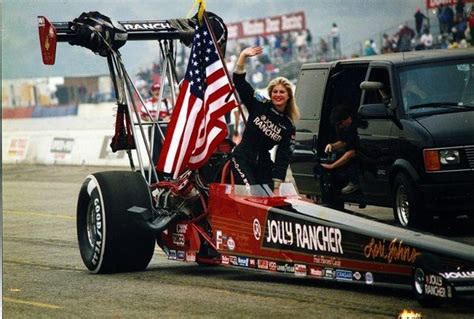 Lori Johns Beautiful Blonde Top Fuel Nhra Drag Racing Queen Nhra