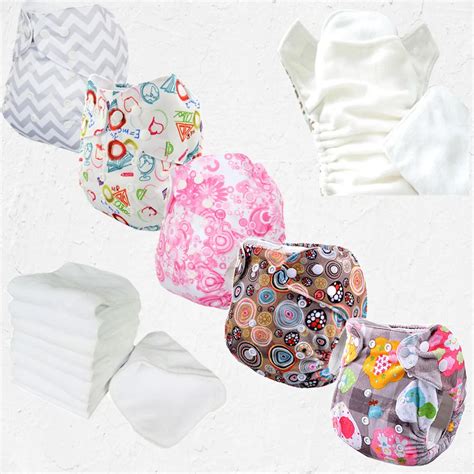 Waterproof Pul Fabric Material For Cloth Diapers 10sets In Baby