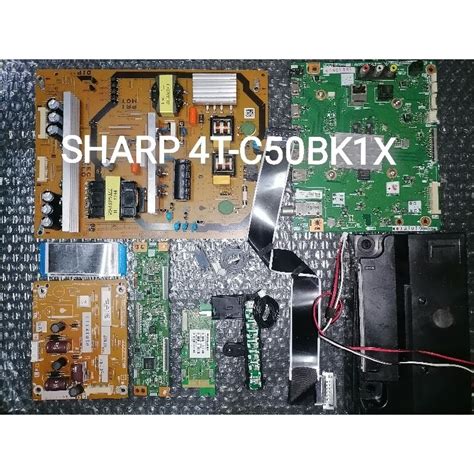 SHARP 4T C50BK1X 4TC50BK1X TV POWER BOARD MAIN BOARD INVERTER TCON