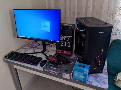 165Hz 12 Nesil Masaüstü Oyuncu Bilgisayarı Gaming PC Gamer Sistem RX