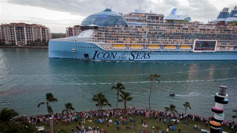 Worlds Largest Cruise Ship Sets Sail