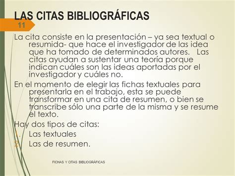 Fichas Y Citas Bibliogr Ficas Tipos De Fichas Bibliogr Ficas Hay