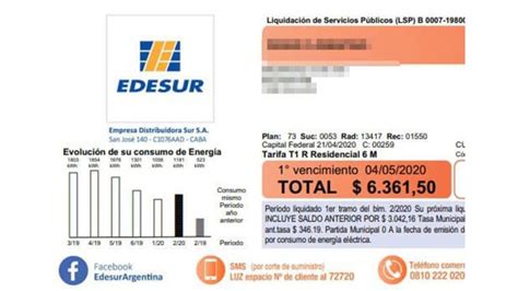 Edesur Factura Por WhatsApp Como Descargar Odeon