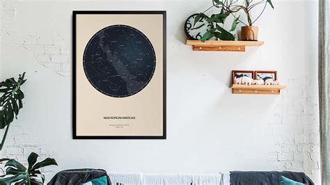 Mapa Gwiazd Personalizowana Mapa Nieba Positive Prints