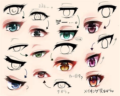 Eye Drawing Reference Anime