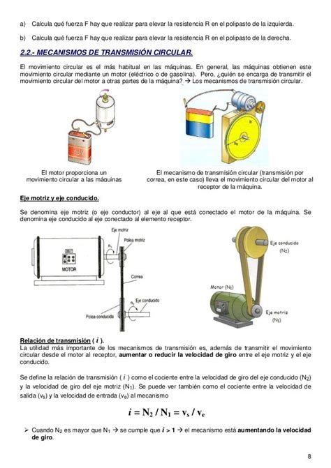 Tema M Quinas Y Mecanismos Eso Tipos De Palancas Temas