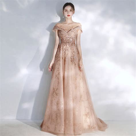 Eaglely Womens High End Long Evening Dresses Luxury Banquet Elegant