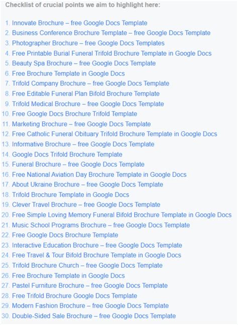 Brochure Templates in Google Docs for Free - ThemeSelection