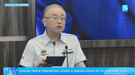 Jumlah Trafik Penumpang Udara Dijangka Cecah Juta Hujung Youtube