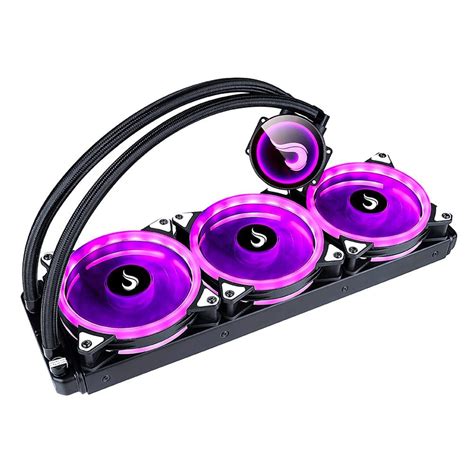 Water Cooler Gamer Rise Mode RGB Intel E AMD 360mm 12V 2000RPM