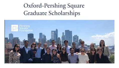 Oxford University Pershing Square Scholarships For Masters