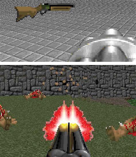 Doom video game - Guns - DC Heroes RPG - M&M RPG - Writeups.org