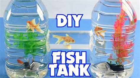 How To Make A Plastic Bottle Fish Tank DIY Aquarium YouTube