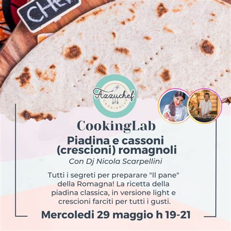 Piadina E Cassoni Crescioni Romagnoli Azzuchef