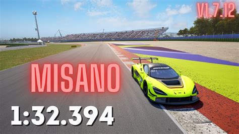 Assetto Corsa Competizione Mclaren 720s Gt3 Misano Hotlap Free