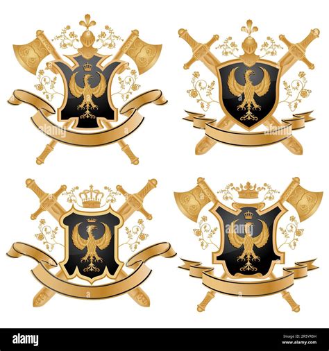 Vector Coat Of Arms Stock Vector Image And Art Alamy