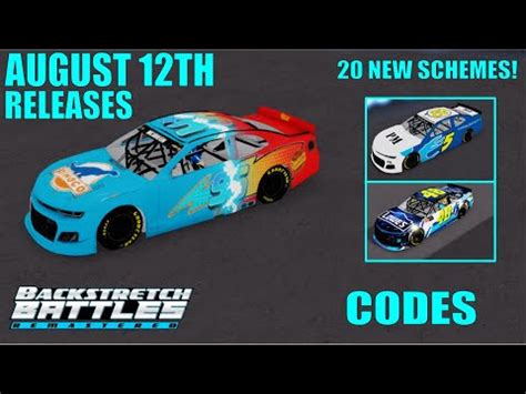 All Backstretch Battles Codes August Th Roblox Backstretch