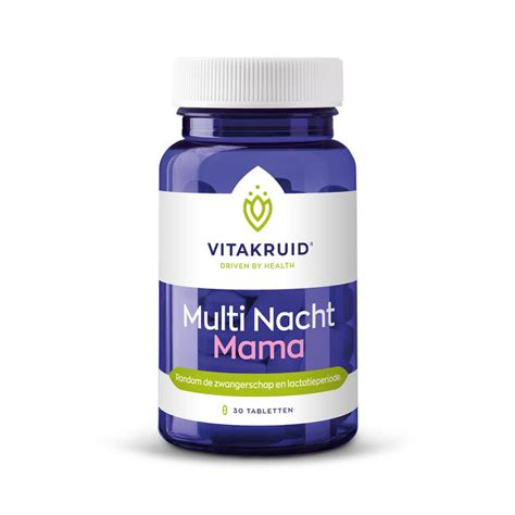 Vitakruid Multivitamine Nacht Mama Vitamines