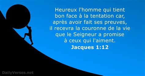 18 août 2024 Verset Biblique du Jour Jacques 1 12 DailyVerses net