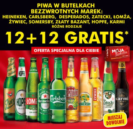 Biedronka Gratis Promocja Na Piwa W Butelkach Bezzwrotnych