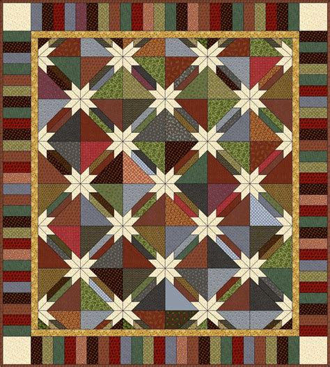 Master The Traditional Process And A Modern Variation To Make A Hunter Star Quilt Description