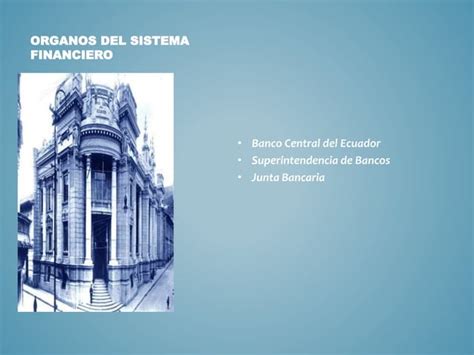 Sistema Financiero Ecuatoriano Ppt