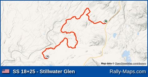 Ss 1825 Stillwater Glen Stage Map Olympus Rally 1988 Wrc 🌍