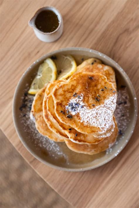 Fluffy Yeast Pancakes With Lemon Drizzle Kitchen Julie