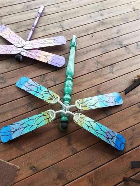 How To Make Dragonfly From Ceiling Fan Blades | Americanwarmoms.org