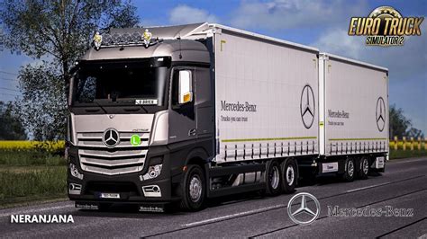 Mercedes Actros MP4 Rigid Chassis Mod 1 2 ETS 2 1 34 YouTube