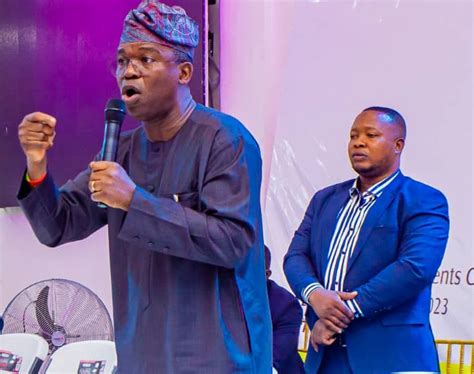 Senator Tokunbo Abiru Speaks At Lagos Youth Stakeholders Parley