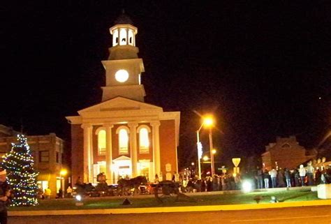 Festival Of Ice On Monument Square In Lewistown PA Ferry Building