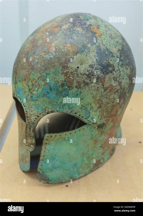 Corinthian Helmet 7th Century Bc Museum Of Yugoslavia Belgrade