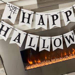 Happy Halloween Banner, Halloween Party Decor, Halloween Decorations ...