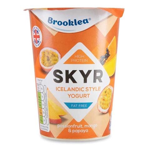 Brooklea Skyr Icelandic Style Natural High Protein Yogurt 450g