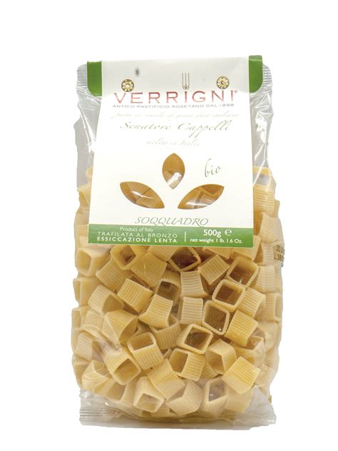 Pasta Verrigni Senatore Cappelli Bio Soqquadro 500 Gr Webdivino It