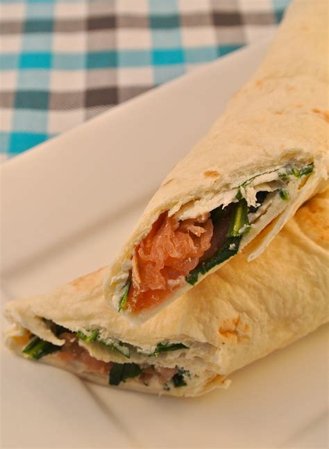 Wraps Met Zalm Roomkaas En Rucola Lekker En Simpel