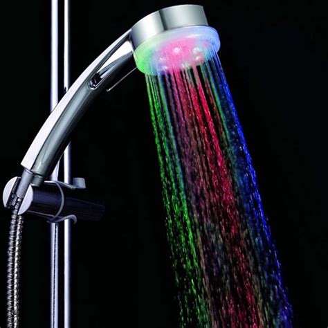 Pomme De Douche Led Couleur De Changement Mode De L Eau Couleur