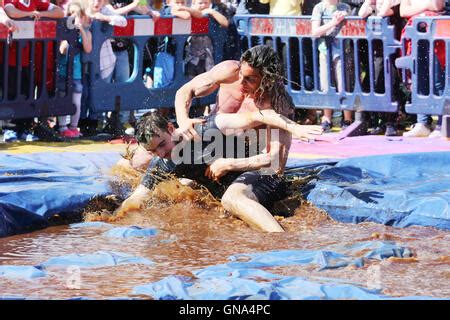 Stacksteads Lancashire UK 29th August 2016 Gravy Is Thrown At Two