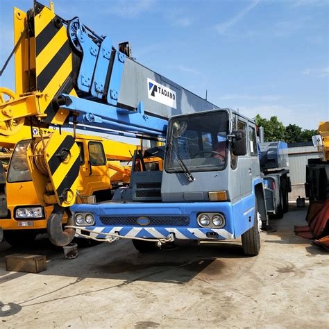 Second Hand Tadano Tl250e Mobile Crane Japan Used 25 Ton Truck Mounted