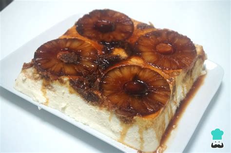 Tarta De Piña Sin Horno Receta FÁcil Y RÁpida