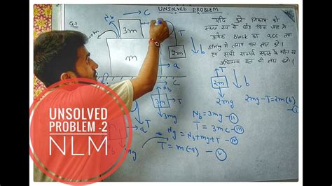 IIT JEE Main Advanced PHYSICS UNSOLVED PROBLEM 2 IN NLM HINDI