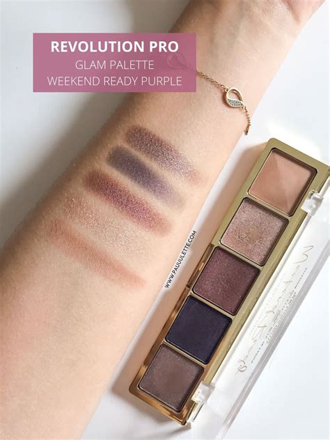 Revolution Pro Glam Palettes Revue Avis And Swatches — Pauuulette