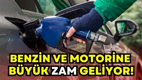 Benzin Ve Motorine Büyük Zam Geliyor