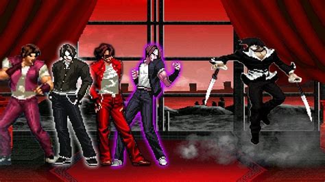 Mugen KOF Kyo Kusanagi Team Vs Clone Iori YouTube